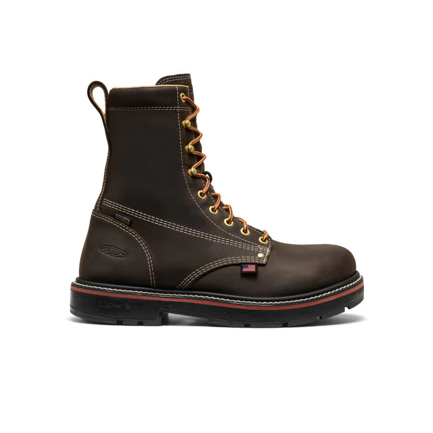 Men's Liberty 8" Waterproof 90° Heel Boot (Carbon Toe)