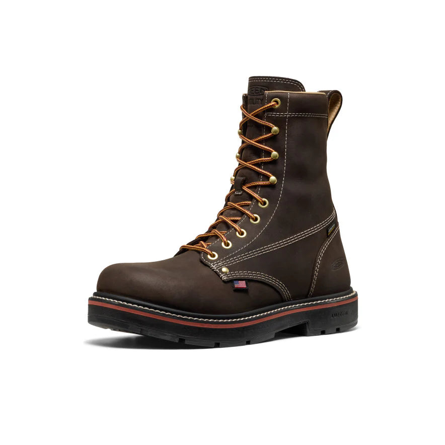 Men's Liberty 8" Waterproof 90° Heel Boot (Carbon Toe)